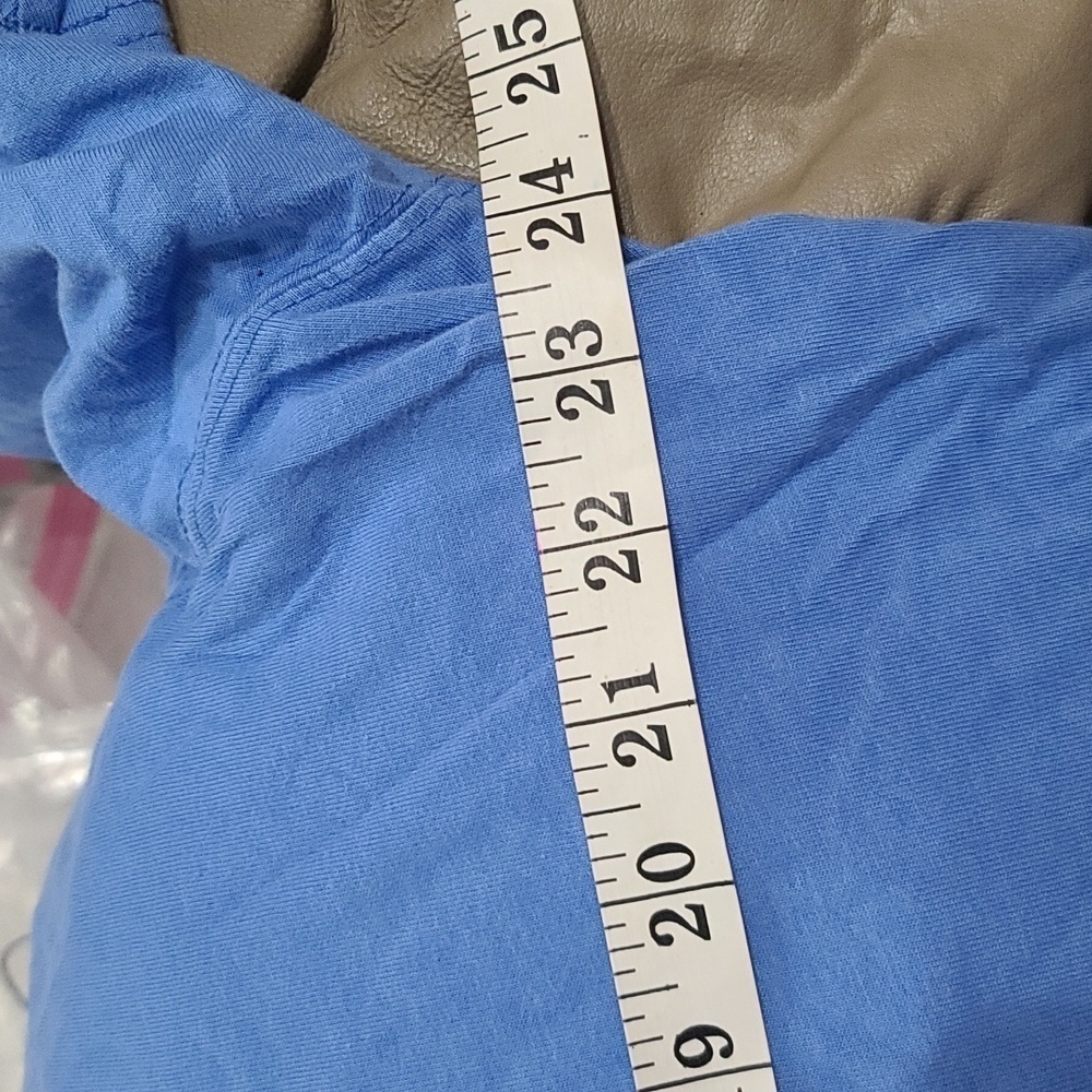 L L Bean Mens  Cotton T-shirt Blue Sz XL EUC - Picture 4 of 5